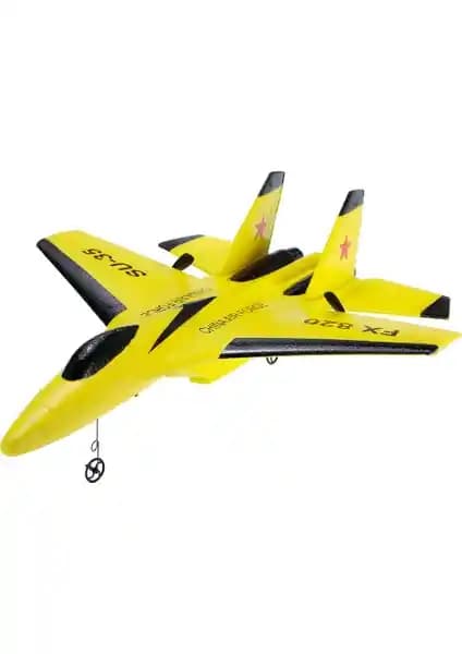 Flybear FX-820 2.4G 2CH Su-35 Planör: Dayanıklı ve Kolay Uçuş Sağlayan Hobi Uçağı