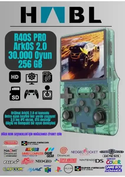 HABL Retro Arcade R40S Pro Arkos 2.0: Modern Teknolojiyle Retro Oyun Deneyimi