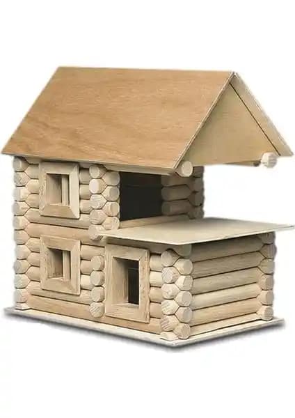 HED Dedemin Evi Ahşap Maket Oyuncak: Çocuklar İçin Eğitici ve Yaratıcı Oyun Seçeneği