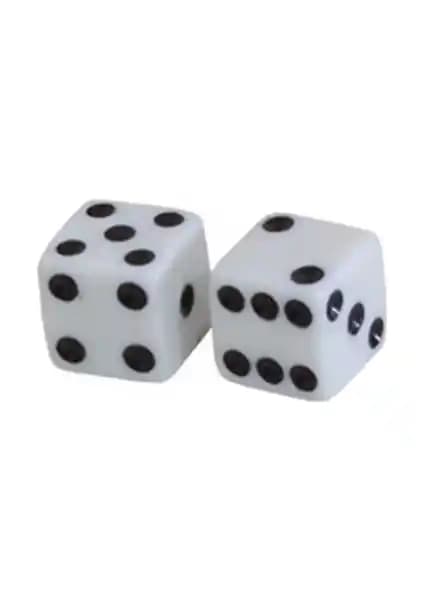 Helena Wood Art 10 mm Plastik Tavla Zarı Dayanıklı ve Estetik Oyun Aksesuarı