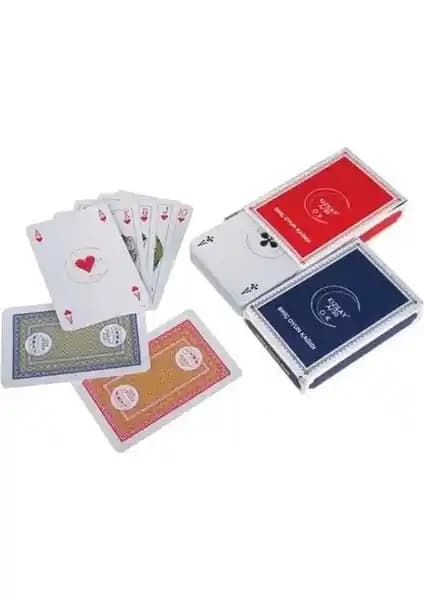 Kızılay KIZILAY 2 Deste A30 Oyun Kartı: Dayanıklı ve Şık Profesyonel Oyun Kartları