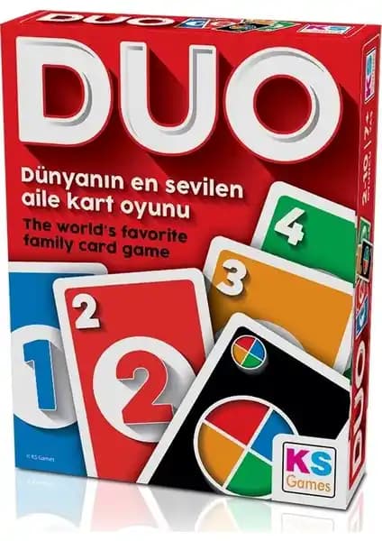 KS Duo Kart Oyunu Türkiye Üretimi Aile ve Arkadaşlar İçin Stratejik Eğlence