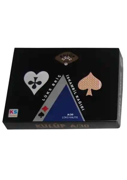 KS Games 2'li Kulüp İskambil Oyun Kartı Profesyonel ve Dayanıklı Tasarım