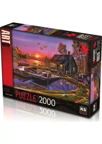 KS Games Lakeside Cottage Doğa Temalı Güvenli Çocuk Oyun Seti 68x96 cm
