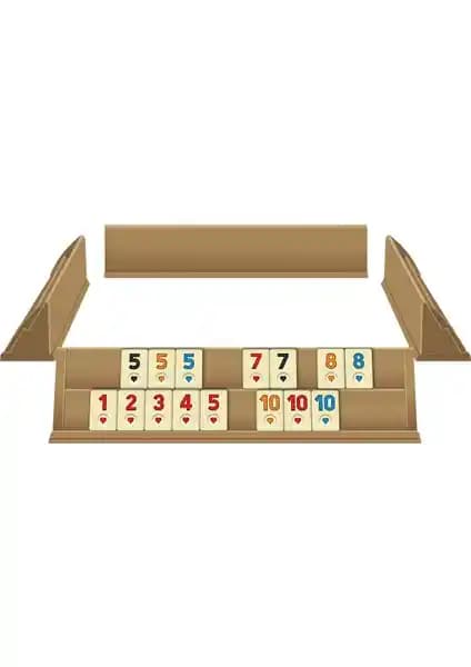 KS Games Master Plastik Okey Hafif ve Dayanıklı Taşınabilir Oyun Seti Türkiye Menşeli