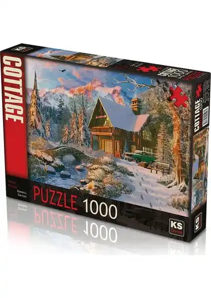 KS Oyunları Kış Tatili 1000 Parça Puzzle ile Eğlence ve Zekayı Bir Arada Geliştirin