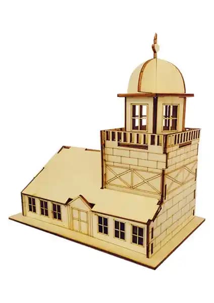 Kumtoys Büyük Ahşap Maket Kız Kulesi Mk17 Detaylı ve Eğitici Oyuncak Seti