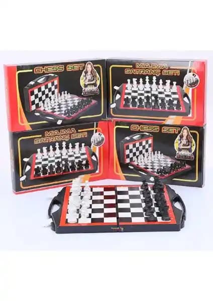 Miajima Büyük Boy Çantalı Satranç Takımı Dayanıklı ve Şık Tasarımıyla Öne Çıkıyor