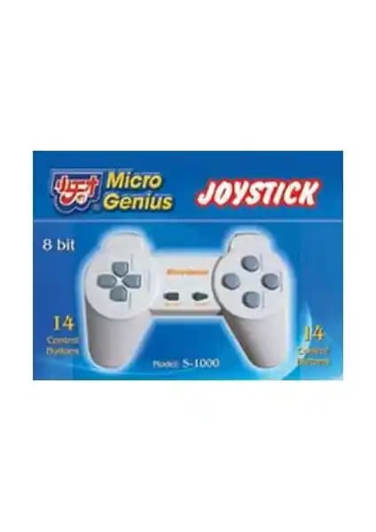 Micro Genius Joystick 8 Bit Atari Kolu ile Retro Oyun Deneyimini Yeniden Yaşayın