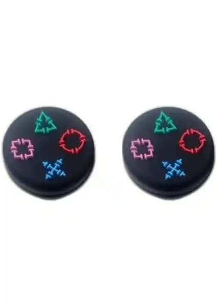 PlayStation Konsol ve Kontrol Cihazları İçin 2'li Analog Koruyucu Seti Gelişmiş Koruma ve Estetik Sağlar