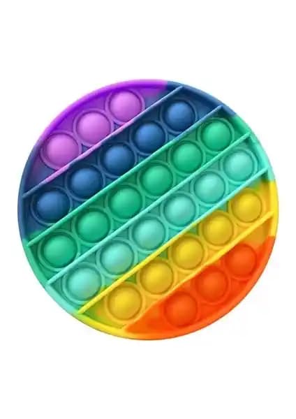 Pop It Push Bubble Fidget Duyusal Oyuncak: Çocuklar ve Gençler İçin Renkli ve Dayanıklı Tasarım