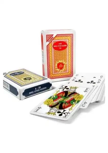Puma A/30 Briç ve İskambil Kartları 54 Kartlık Dayanıklı ve Renkli Oyun Malzemeleri
