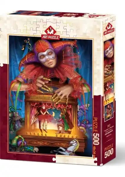 Sanat ve Zekayı Birleştiren Art Puzzle Maskeli Kuklacı 500 Parça Puzzle Ürünü Tanıtımı