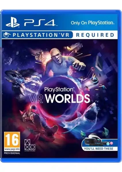 Sony PlayStation VR Worlds PS4 İçin Sanal Gerçeklikte Eşsiz Macera ve Aksiyon Deneyimi