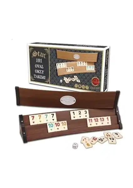 Star 101 Oval Okey Takımı: Yüksek Kalite ve Dayanıklılık Sunan Oyun Seti