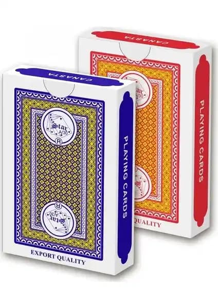 Star A/30 Iskambil Kartları Çift Deste: Yüksek Kalite ve Dayanıklılık Sunan Oyun Kartları