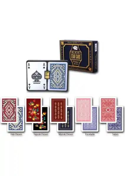Star Platin Plastik Kartlar: Dayanıklı ve Yıkanabilir Oyun Kartları Seti