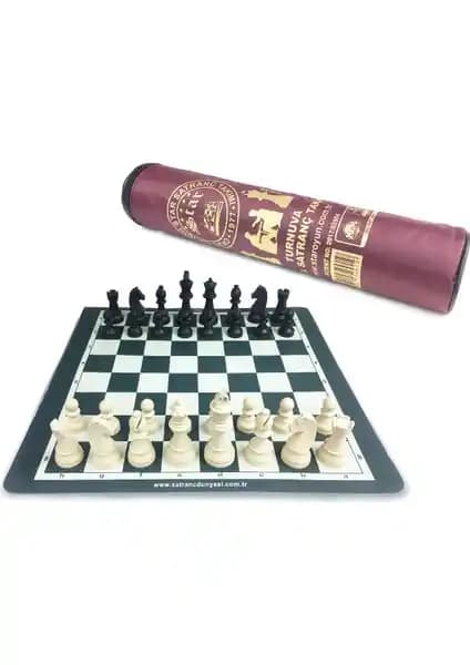 Star Rulo Turnuva Okul Satranç Takımı Yeşil Renkli Dayanıklı ve Taşınabilir Tasarım