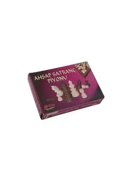 Star Satranç Piyonu Ahşap Malzeme ile Estetik ve Dayanıklı Satranç Takımı Parçası