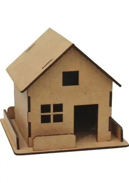 Südor Wood Ahşap Kendin Yap Maket Çiftlik Evi Çocuklar ve Gençler İçin Eğitici Aktivite Seti