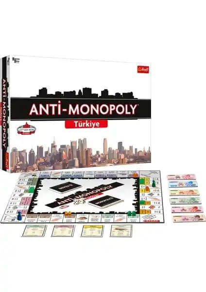 Trefl Anti Monopoly Türkiye: Ekonomik Strateji ve Rekabet Temalı Masa Oyunu