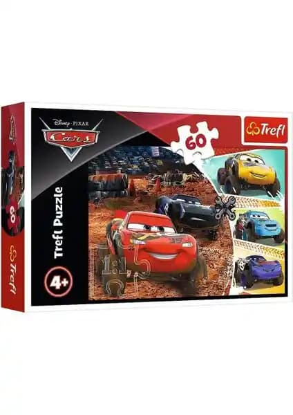 Trefl Lightning McQueen ve Arkadaşları 60 Parça Puzzle Çocuklar İçin Eğitici Aktivite