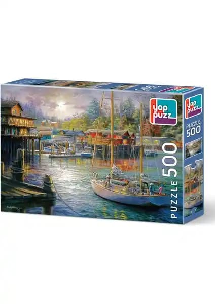 Yapboz Tutkunları İçin Art Puzzle Yappuzz Balıkçı Kasabası 500 Parça Detaylı ve Dayanıklı Ürün