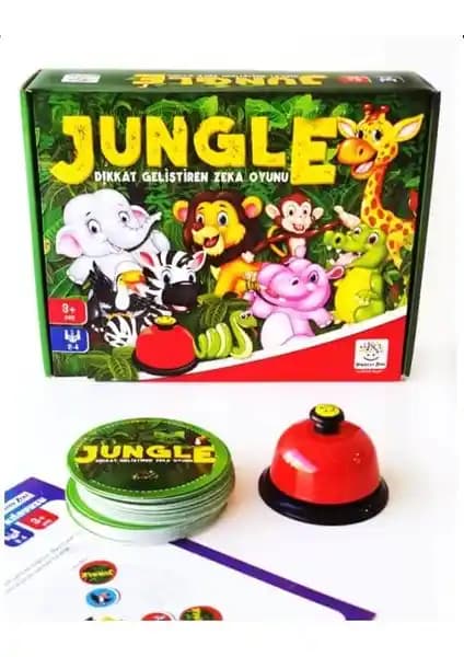 Yükselen Zeka +3 Yaş Jungle Oyunu Çocukların Bilişsel ve Motor Becerilerini Geliştiren Eğitici Seti