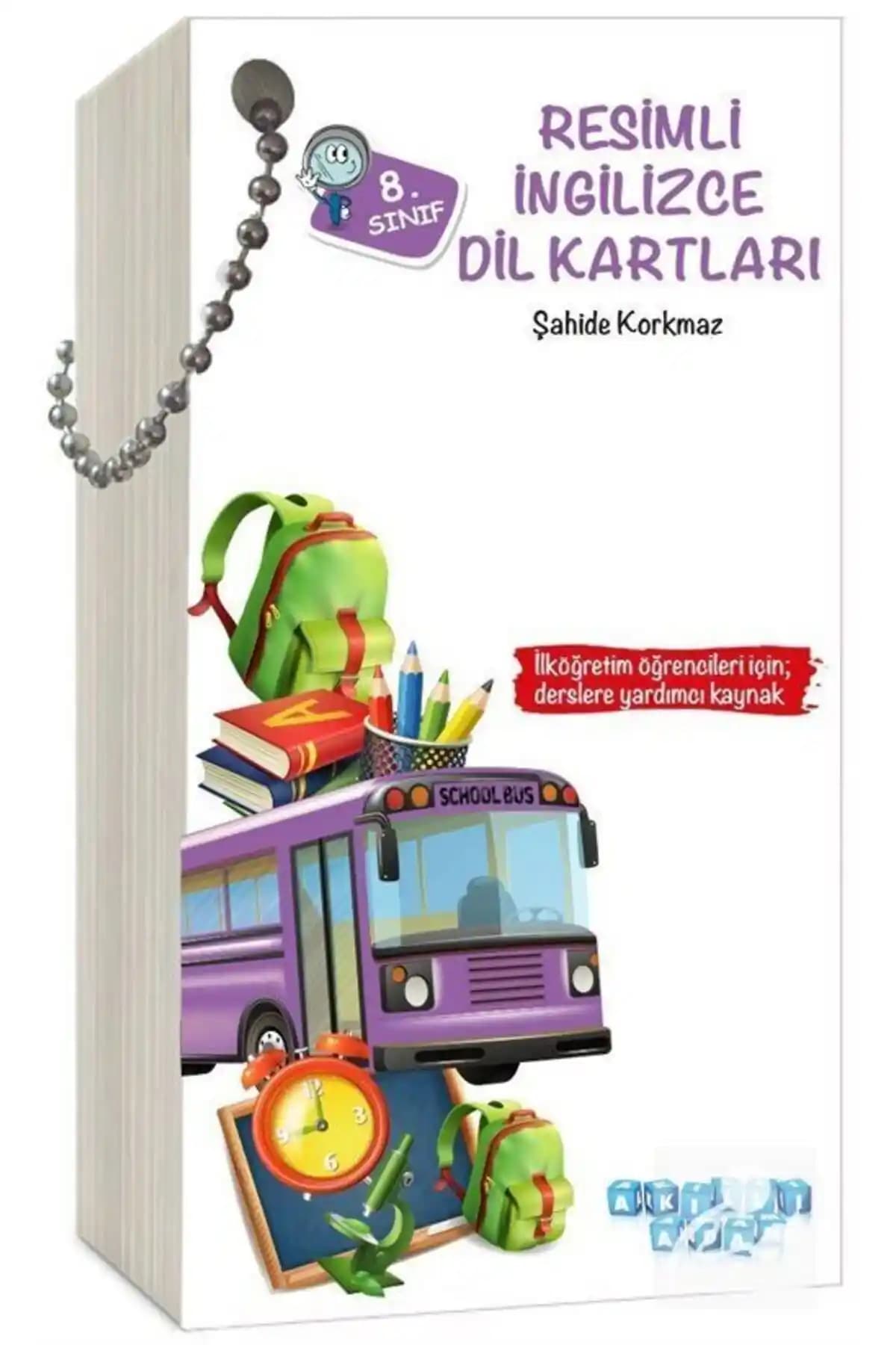 Akıllı Adam Yayınları 8. Sınıf Resimli İngilizce Kartları İnceleme ve Uygulama Rehberi