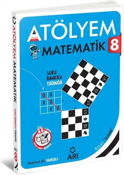 Arı Yayıncılık 8. Sınıf Matematik Atölyem: Beceri Temelli Sorular ve Akıllı Tahta Uyumlu İçerikler