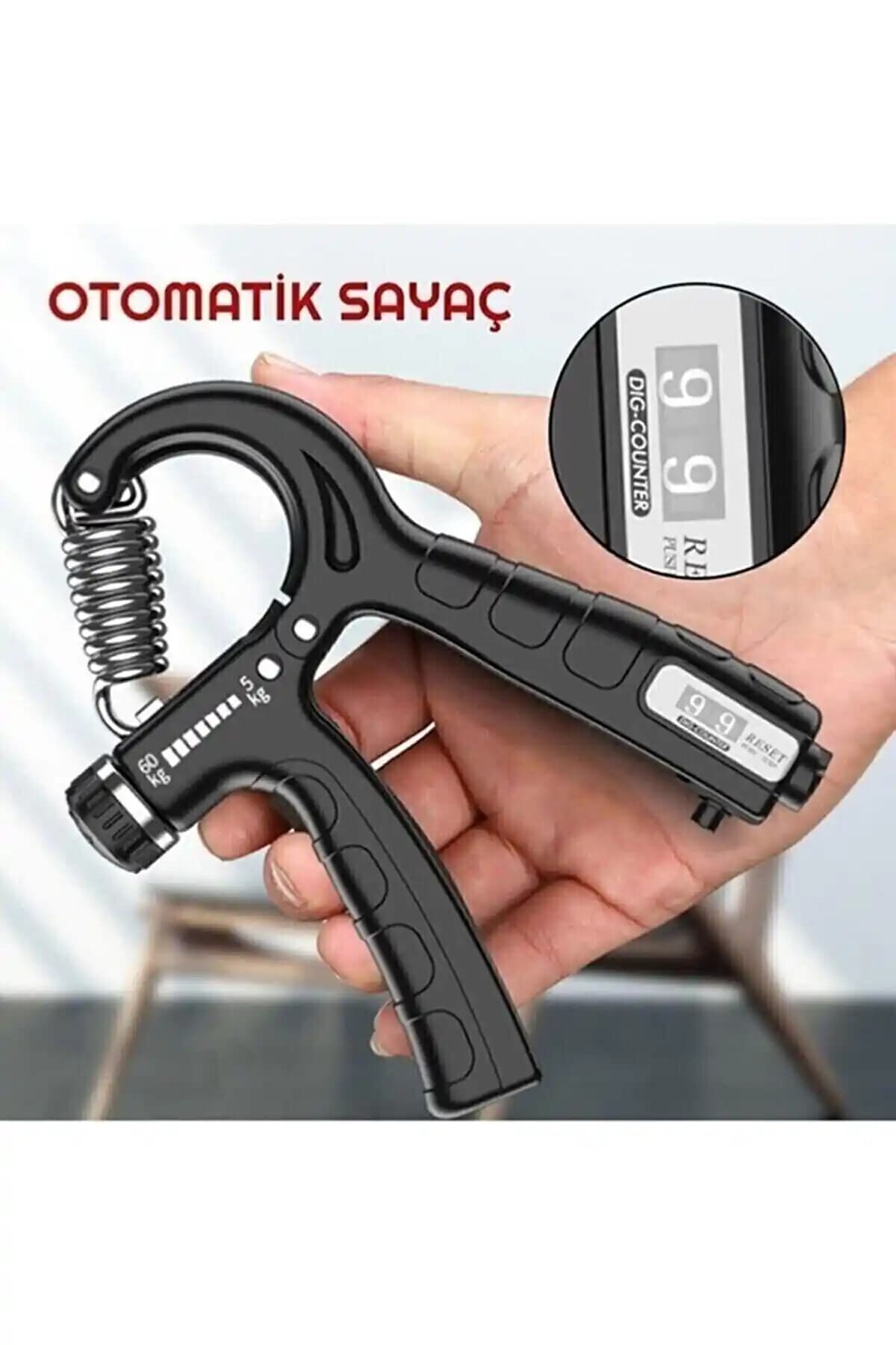 Duffa Ayarlanabilir Sayaçlı El Yayı: Ergonomik Tasarım ve 5–60 kg Kuvvet Aralığında
