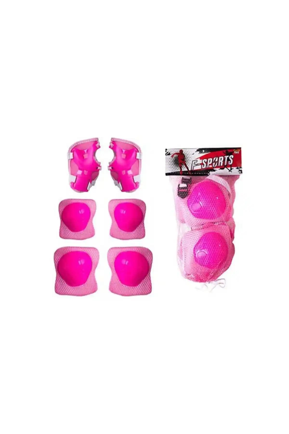 F-Sports Çocuk Dizlik ve Dirseklik Seti – 5+ Yaş için Esnek ve Ayarlanabilir Koruma