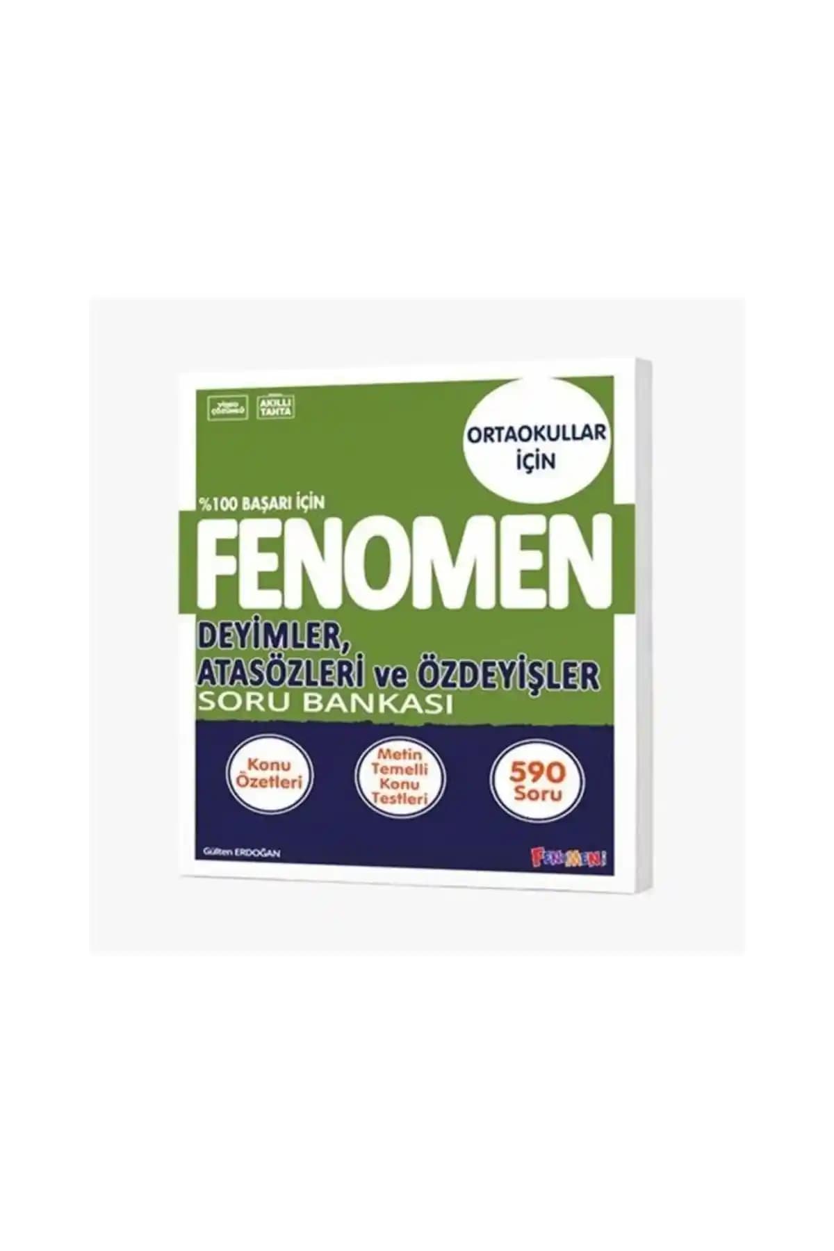 Fenomen Yayıncılık: 8 Deyimler Atasözleri Özdeyişler Soru Bankası – LGS İçin Türkçe