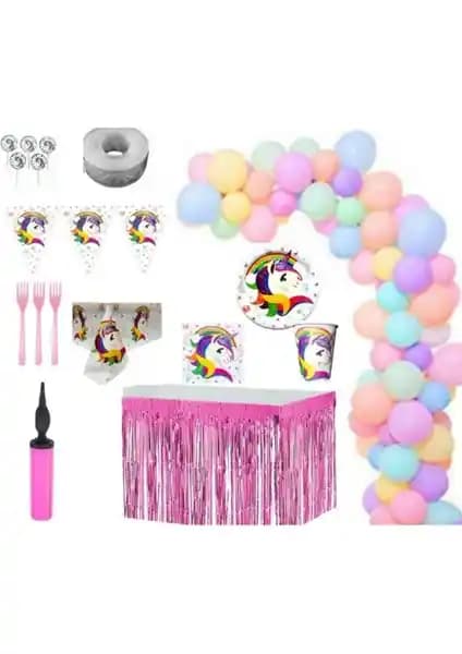 Fixman Unicorn 16 Kişilik Lüks Doğum Günü Seti: İçerik, Tasarım ve Kullanım Özellikleri