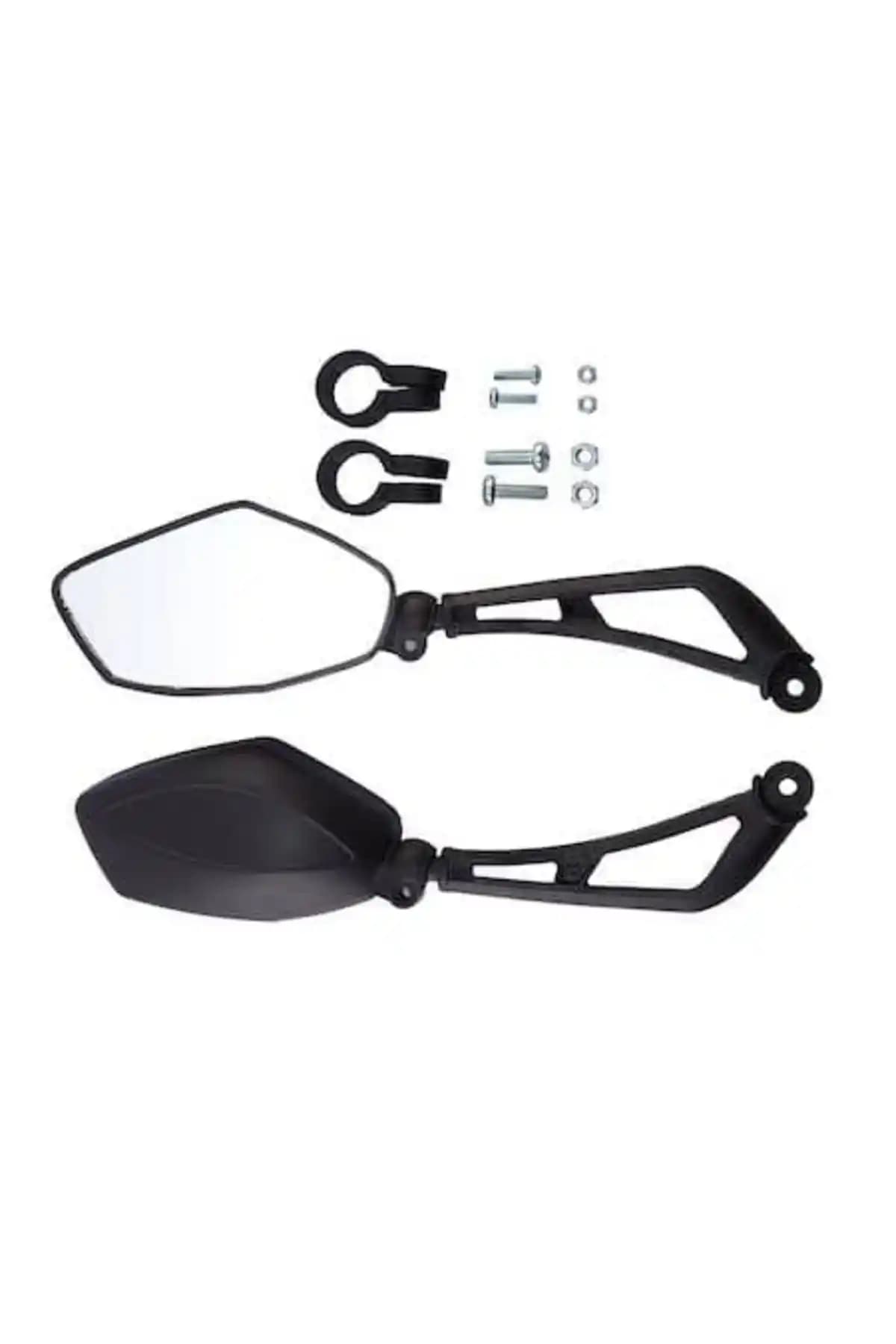 Geniş Açı Bisiklet Gidon Aynası: Ayarlanabilir, Dayanıklı ve Kolay Montajlı Kullanışlı