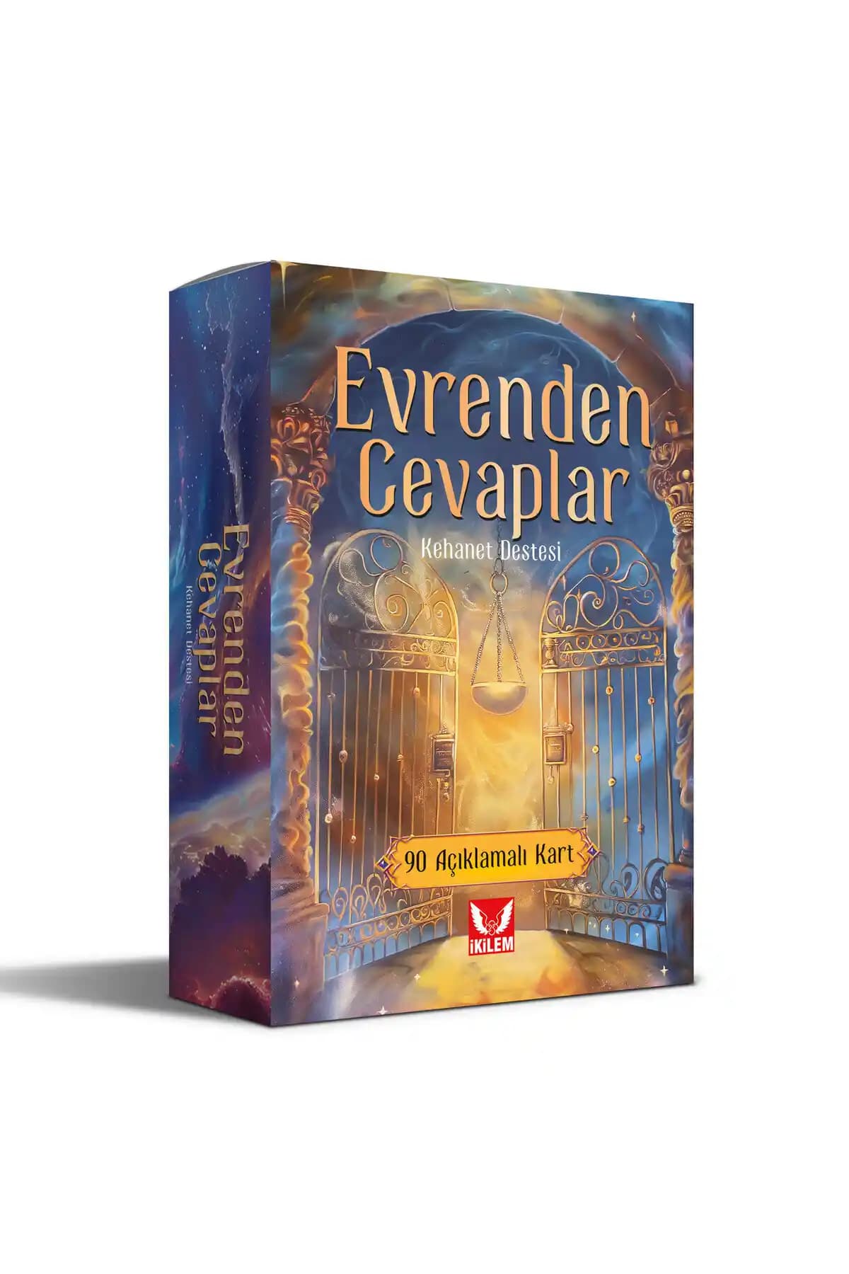 İkilem Yayınevi Evrenden Cevaplar Tarot Kehanet Destesi: Cep Boyu, Türkçe Basım 2024
