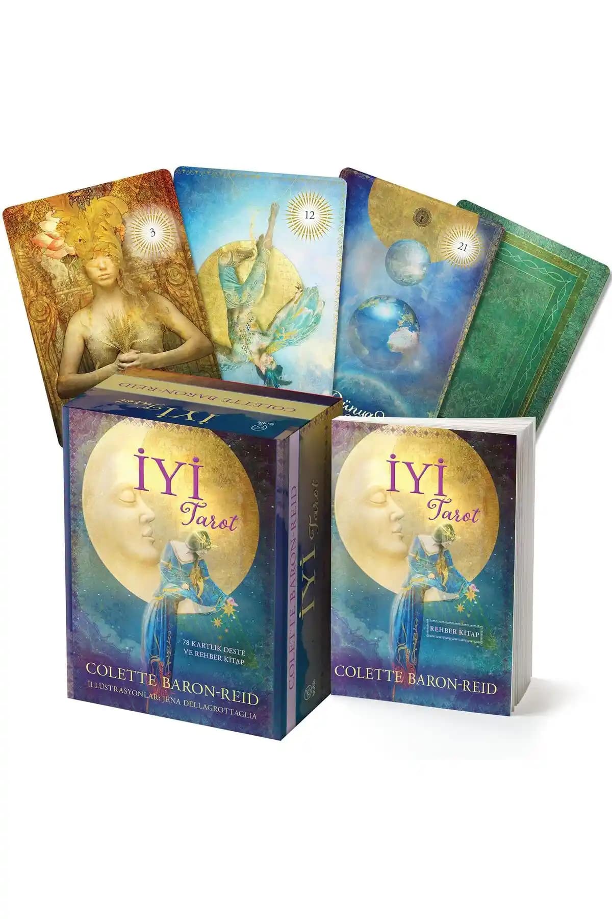 İyi Tarot: Pozitif Yolculuk İçin Arketip Temelli Deste ve Dört Element Simgesi