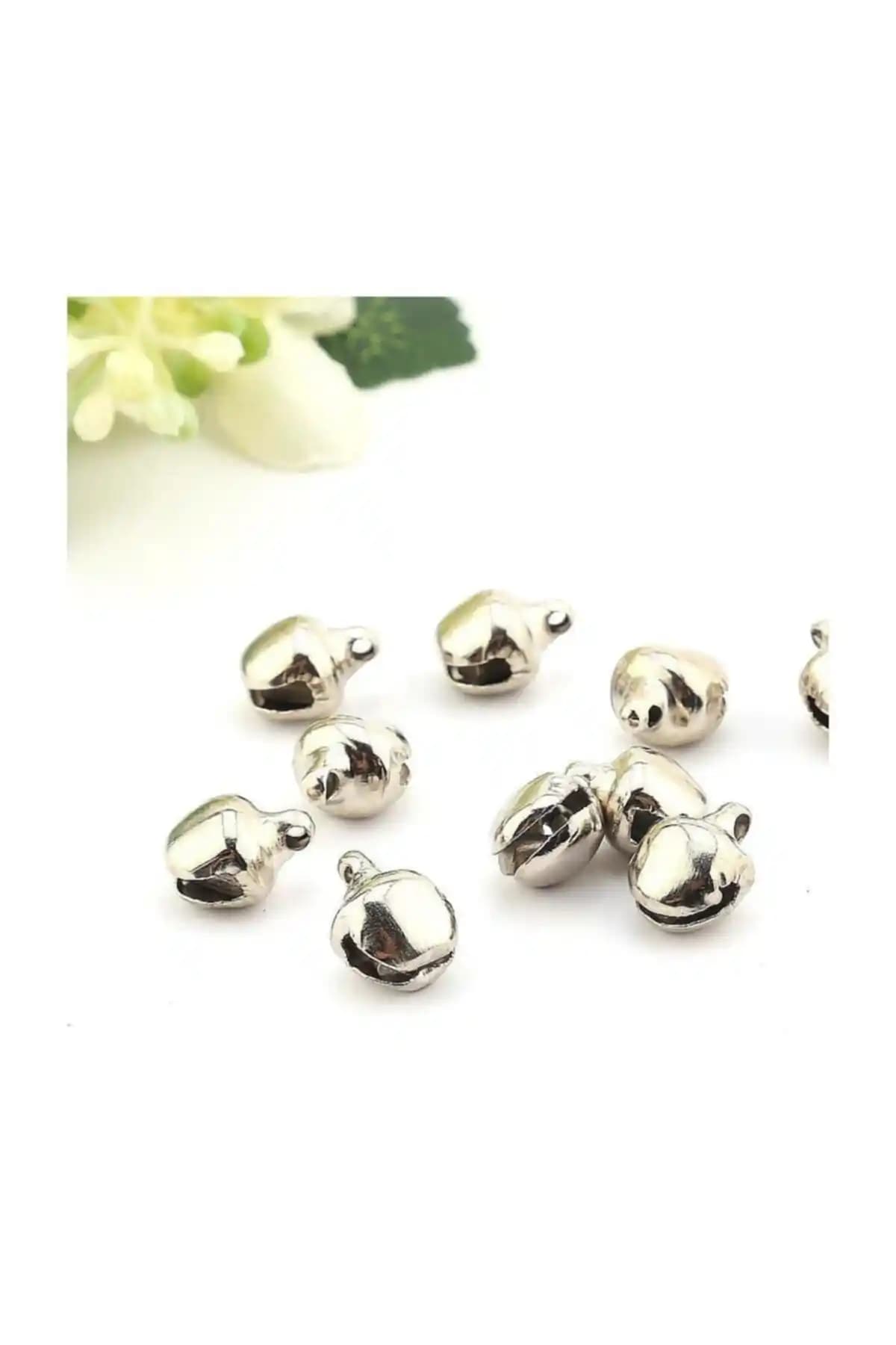 Kulplu çıngırak çan zil: 2 cm çaplı metal dekoratif aksesuar ve sesli vurgu