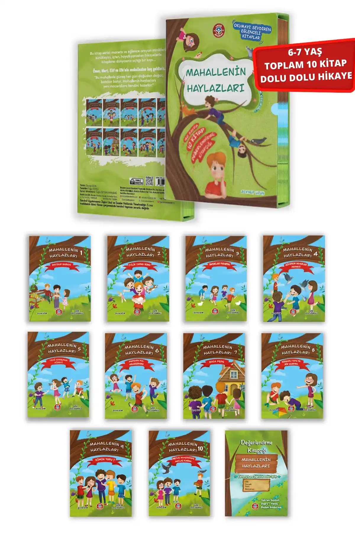 Mahallenin Haylazları: 6-9 Yaş İçin 10 Kitaplık Serisiyle Eğlenceli Maceralar ve Öğrenme