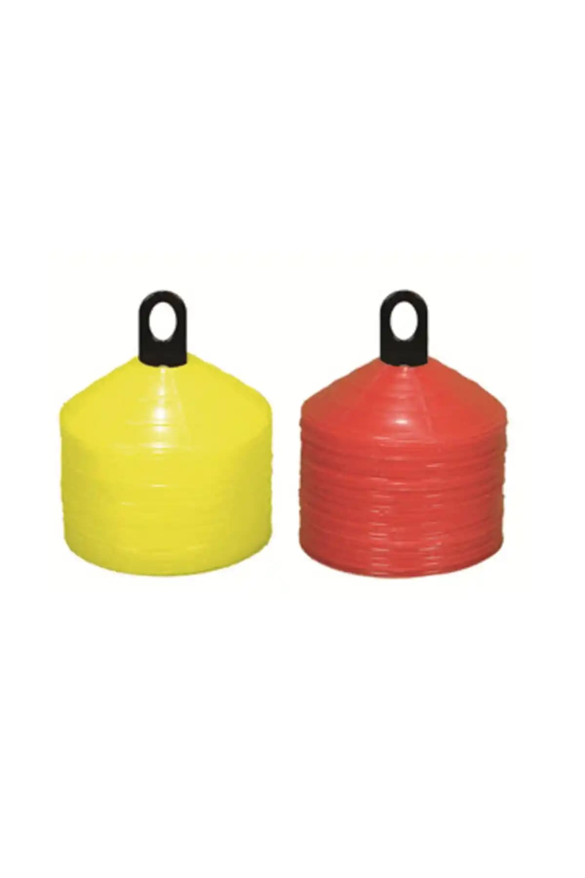 MRT Antrenman Çanağı 12'li Seti Sarı-Kırmızı: Dayanıklı ve Taşınabilir Bir Ekipman