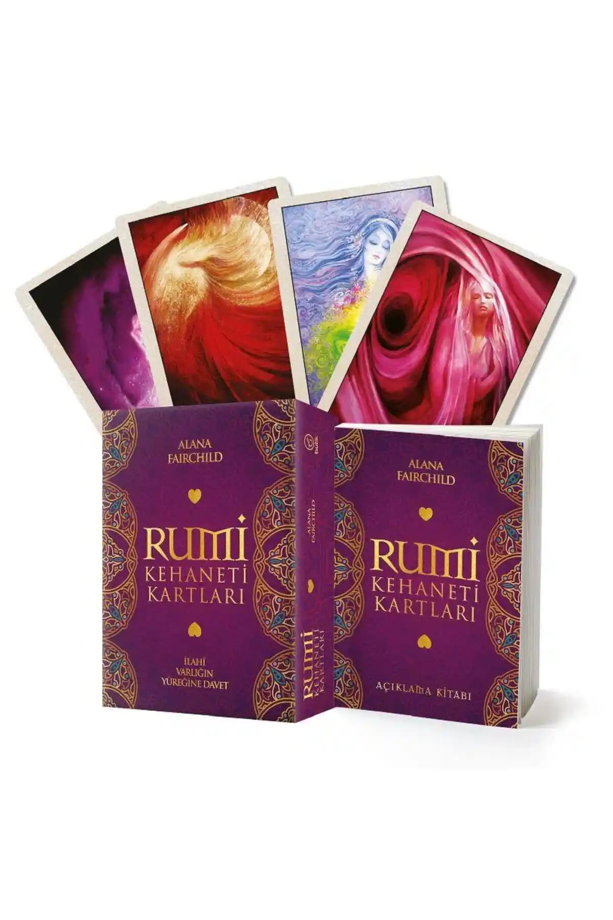 Rumi Kehaneti Kartları: 44 Kartlık Set ve Açıklama Kitabı ile Kalp Odaklı İçsel Yolculuk
