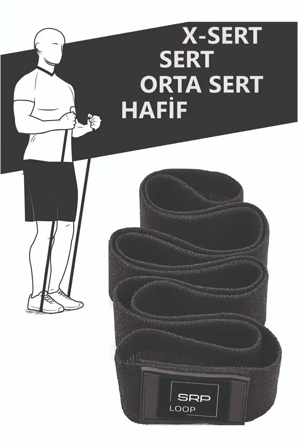 SRP Loop Direnç Bandı: Pilates, Yoga ve Esneme İçin Çok Yönlü, Taşınabilir ve Güvenli