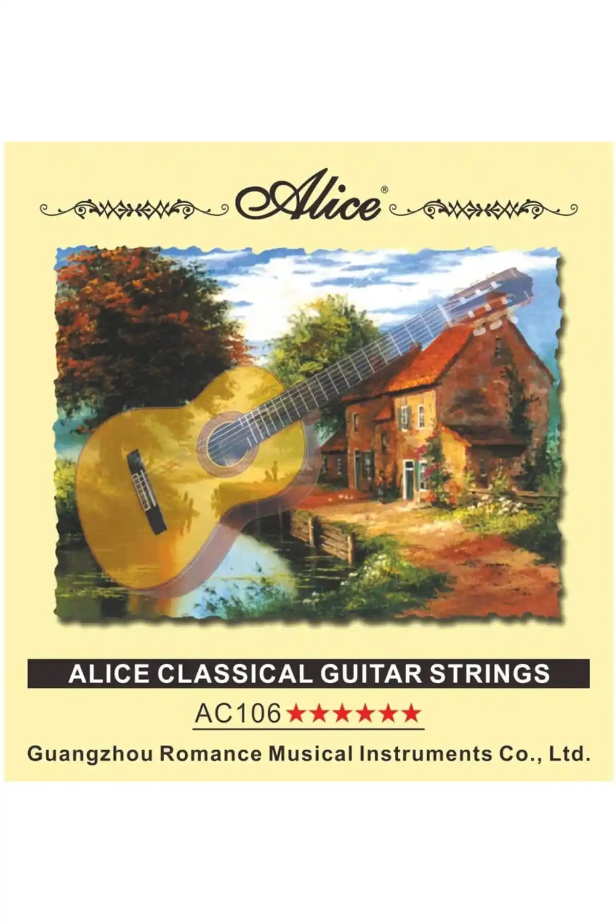 Alice AC106H Klasik Gitar Takım Teli: Dayanıklı ve Uygun Fiyatlı Gitar Aksesuarı