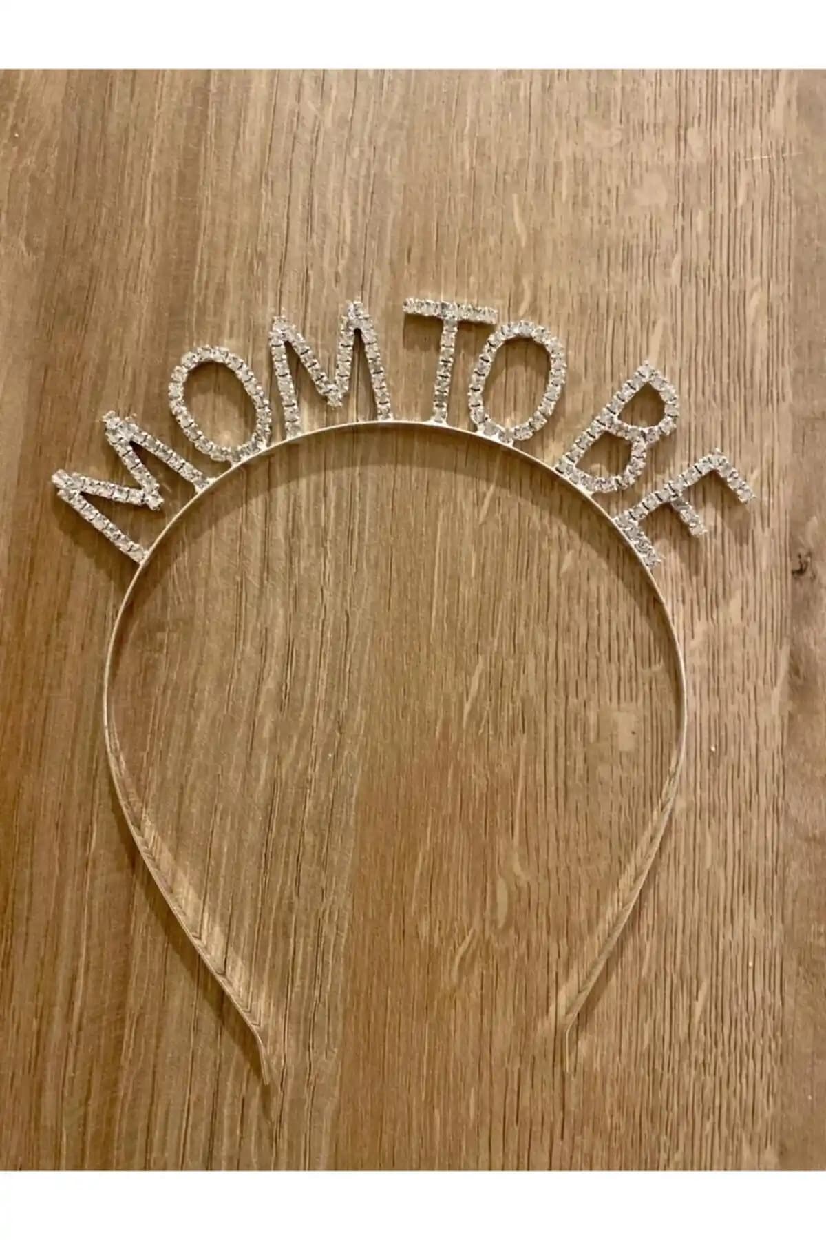 Azebu Doğum Mom To Be Taşlı Doğum Günü Tacı Şıklık ve Zarafet İçin Uygun Bir Aksesuar