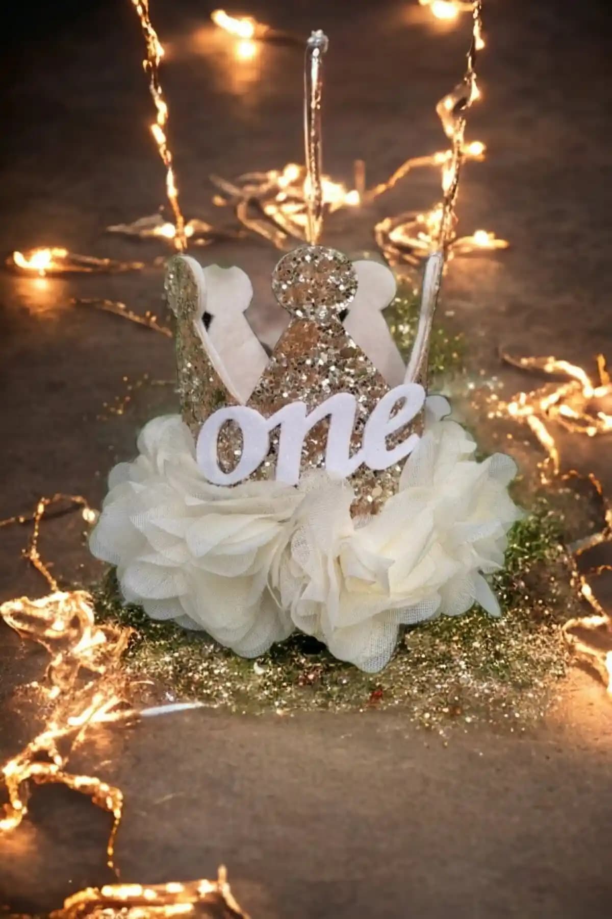 Damlakids 1 Yaş Doğum Günü Tacı: Şık ve Dayanıklı Çocuk Doğum Günü Aksesuarı