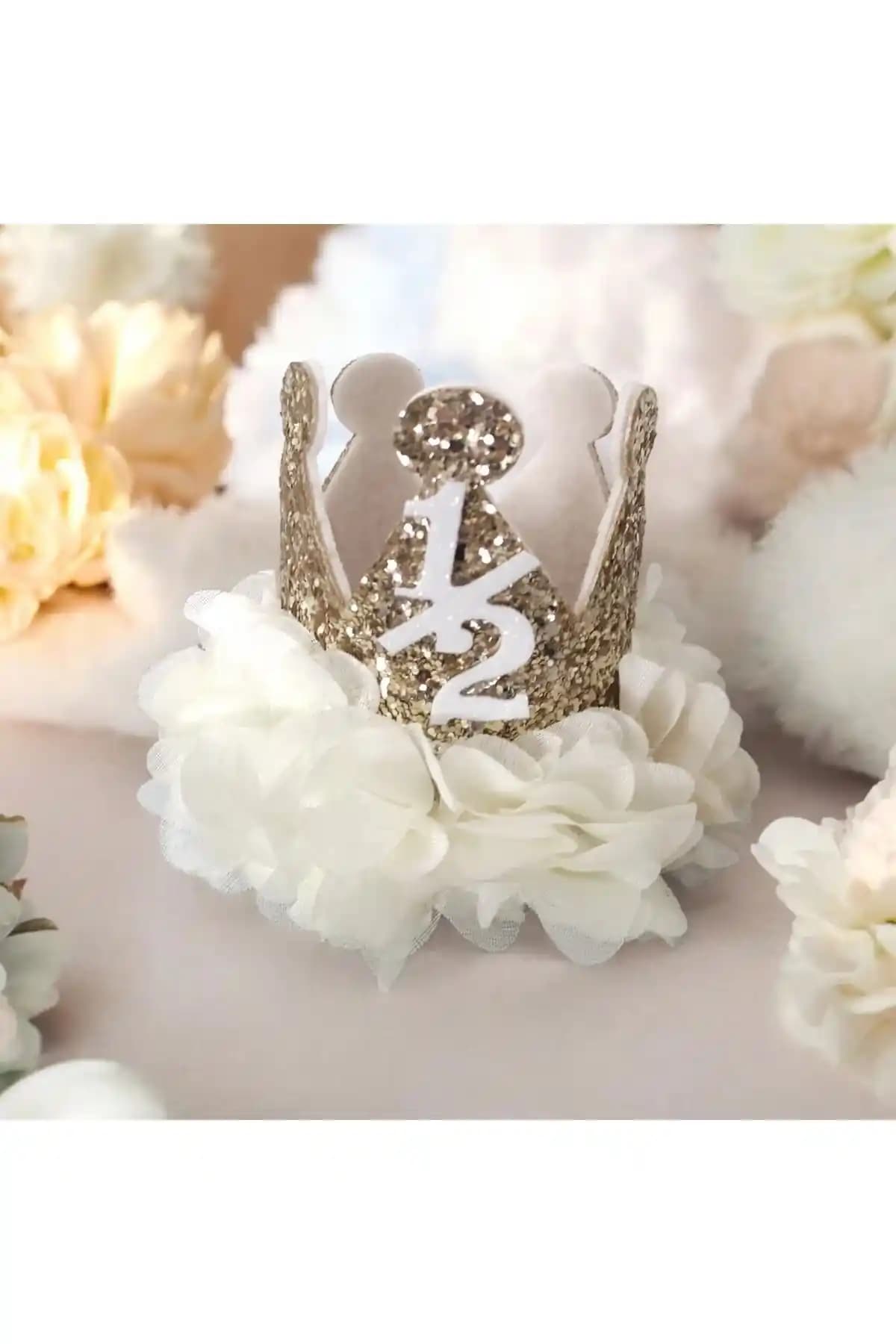 Damlakidsmoda Doğum Günü Tacı Yarım Ay Tasarımı ve Uzun Ömürlü Kullanım Özellikleri