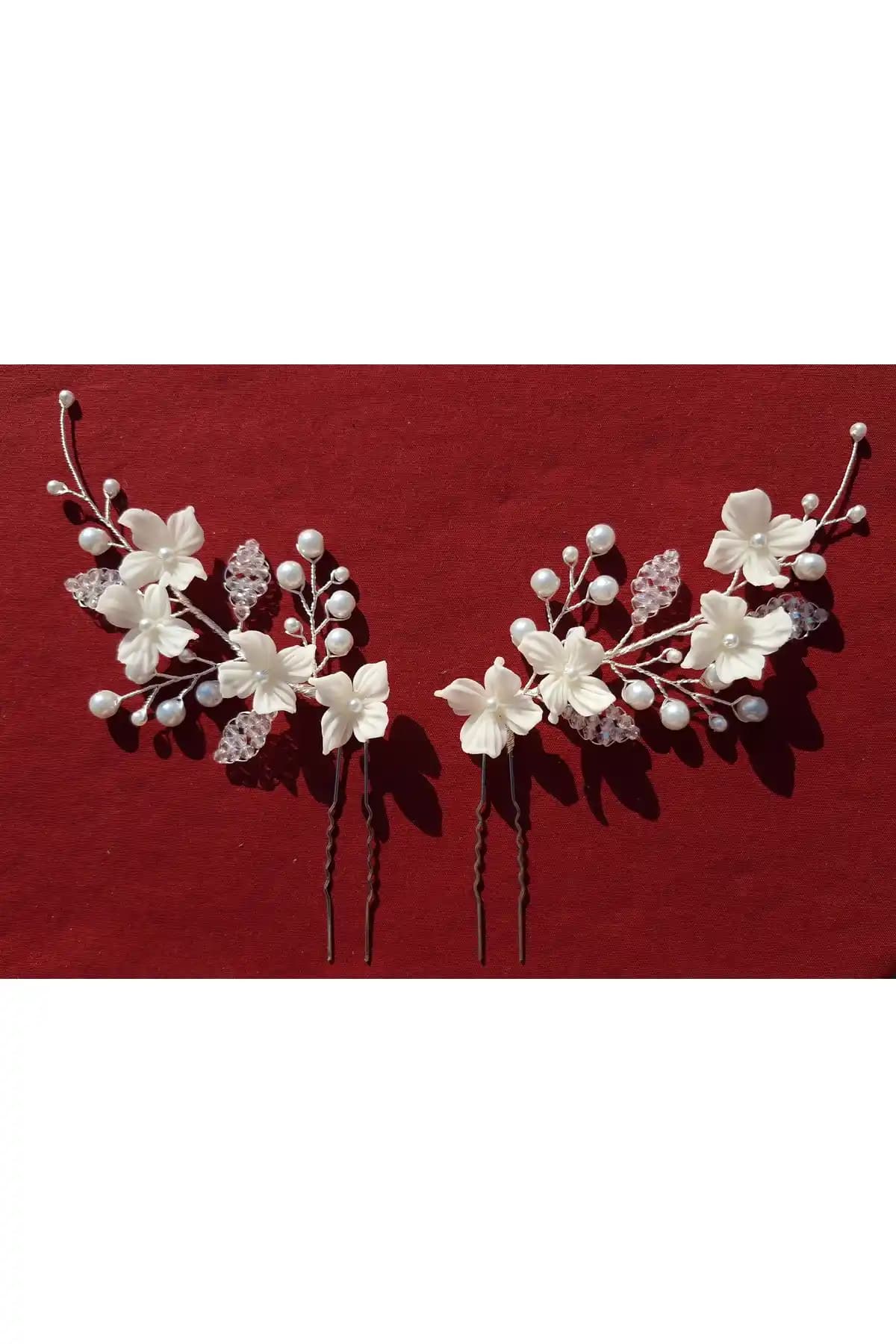 El Yapımı Gelin Takısı ve Aksesuar Seti Sibelle Tasarım Zarif ve Dayanıklı Tasarım