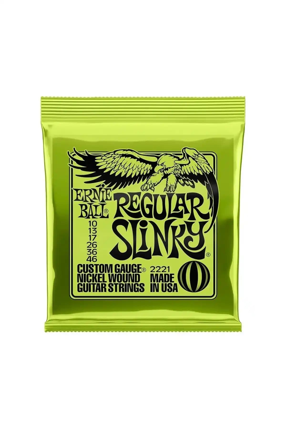 Ernie Ball P02221 Regular Slinky Nickel 10-46 Elektro Gitar Telleri Detaylı İnceleme ve Kullanım Rehberi