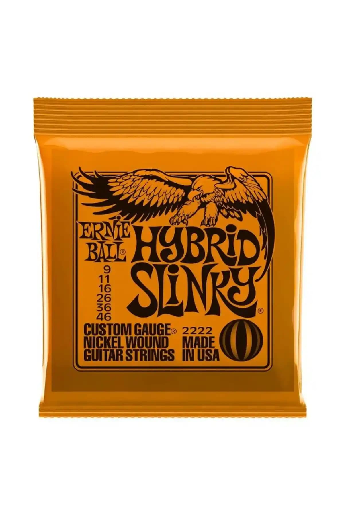 Ernie Ball P02222 Hybird Slinky Elektro Gitar Teli Özellikleri ve Kullanıcı Yorumları