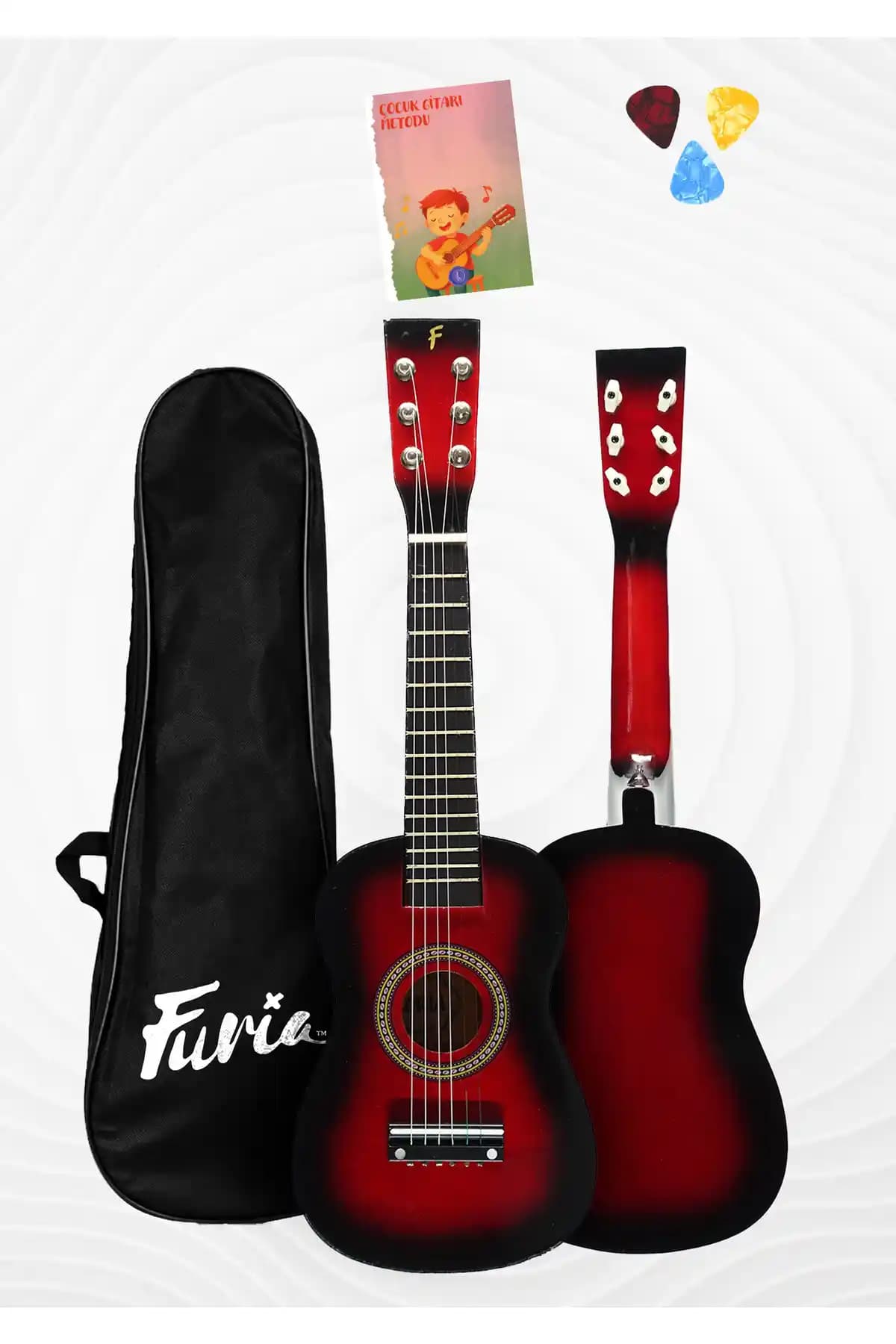 Furia FR-23RDS Çocuk Gitarı İncelemesi: Renkli ve Uygun Fiyatlı Başlangıç Gitarı Seçenekleri